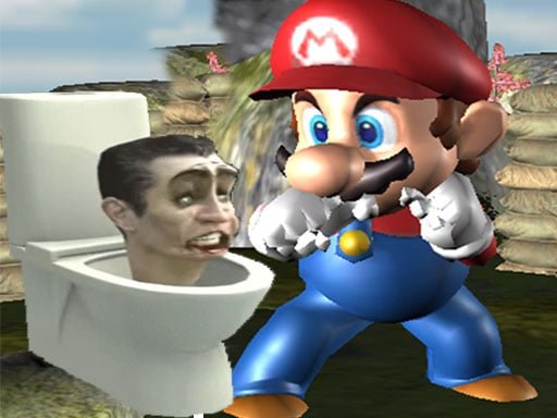 super-spy-mario-vs-skibidi-toilet